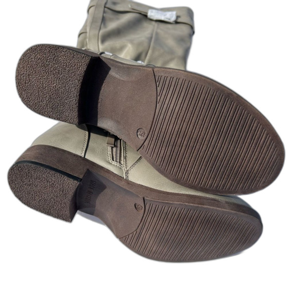 Journee Collection - Women's Bite Riding Boot Taupe - Size 6 1/2 - Picture 5 of 6